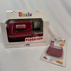 Sizzix Sidekick Starter Kit NIB + Doodle Dies Birthday Craft Machine